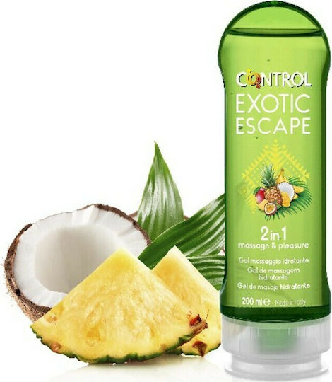 Control Feel Make Feel Exotic Escape Massage Gel with Scent South American Fruits 200ml