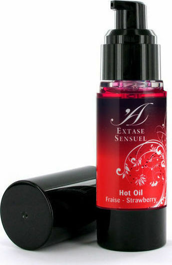 Extase Sensuel Λάδι για Μασάζ με Άρωμα Strawberry 30ml