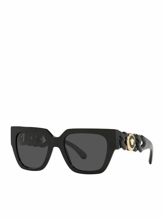 Versace Γυναικεία Γυαλιά Ηλίου με Μαύρο Κοκκάλινο Σκελετό και Μαύρο Φακό VE4409 GB1/87