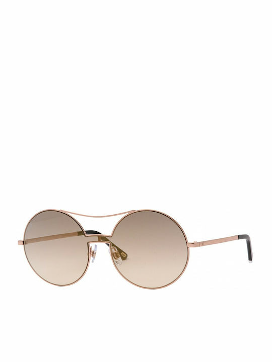 Web Women's Sunglasses with Rose Gold Metal Frame WE0211 28G