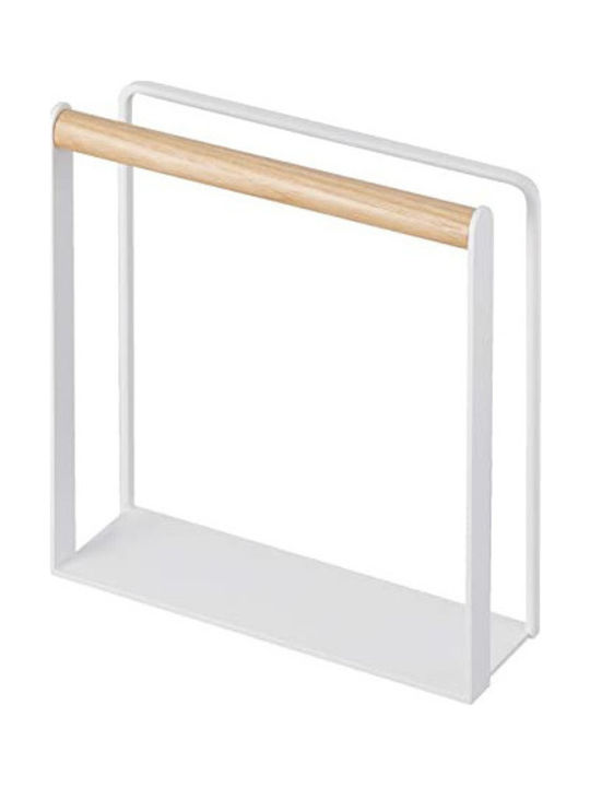 Yamazaki Χαρτοπετσετοθήκη Μεταλλική Λευκή 14.5x4.5x15cm 4412