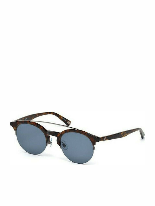 Web Sunglasses with Brown Tartaruga Plastic Frame WE0192 52V