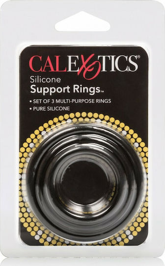 Calexotics Silicone Support Rings Black