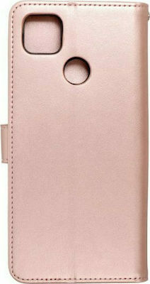 Forcell Mezzo Wallet Δερματίνης Ροζ Χρυσό (Redmi Note 10 / 10s)