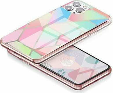 Forcell Marble Cosmo Back Cover Σιλικόνης Πολύχρωμο Design 04 (Galaxy A42)