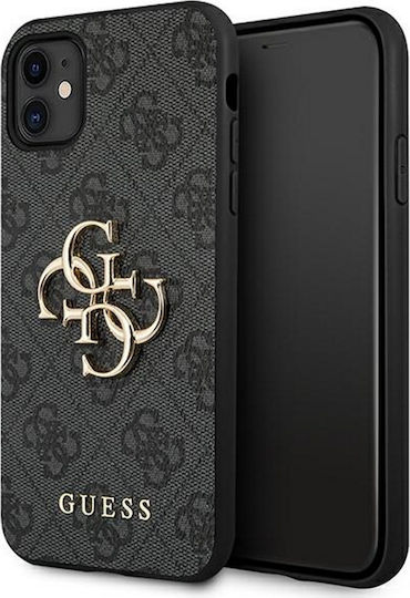 Guess Back Cover Plastic Gray (iPhone 12 / 12 Pro)