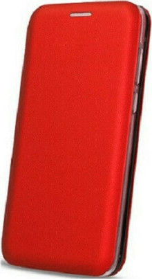 Smart Magnet Elegance Book Piele artificială Roșu (Huawei P Smart 2021)