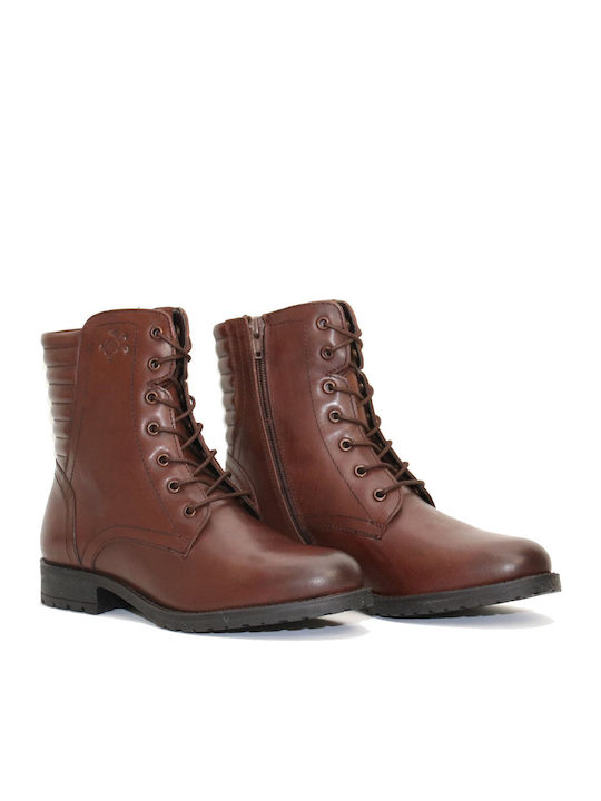 Women's Boots Pyramis 2234 Brown Leather