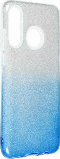 Forcell Glitter Shine Back Cover Σιλικόνης Μπλε (Huawei P30 Lite)