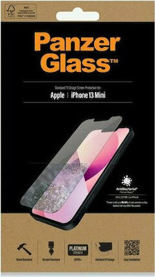 PanzerGlass Case Friendly Antibacterial Full Face Tempered Glass Black (iPhone 13 mini)