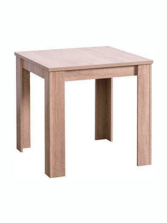 DT Masă Bucătărie Stejar Sonoma 80x80x75buc
