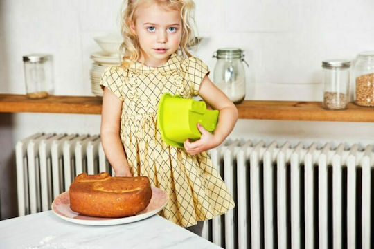 Lilliputiens No Coating Silicone Cake Baking Pan Little Chef Anatole 25.5x14x7.5cm