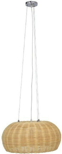 GloboStar De La Mer Lumini Suspendate Maro Boem Cu Pantaloni Evazati Cu Bază De Bec E27 45x45x24cm