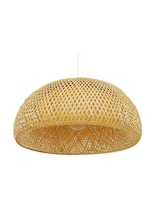 GloboStar Bermuda Pendant Light Brown with Socket E27 60x29cm