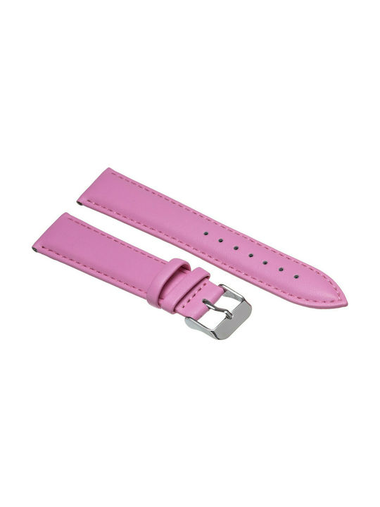 Tzevelion ART660 Leather Strap Pink 14mm