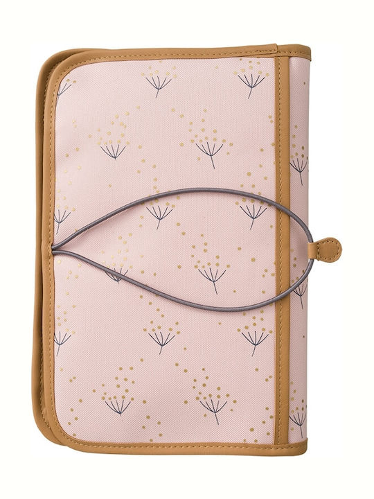 Fresk Portable Changing Pad Dandelion Pink 18x26cm