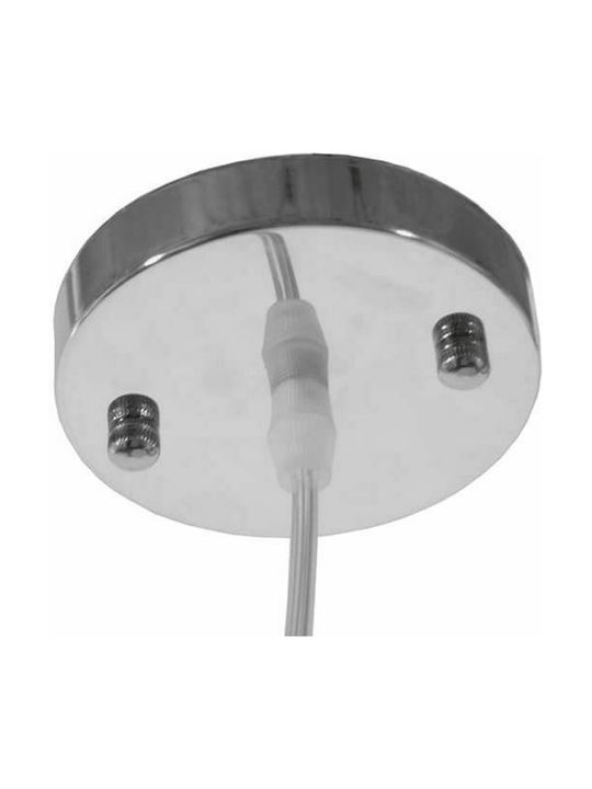 GloboStar Meniscus Pendant Light Brown with Socket E27 30x20x35cm