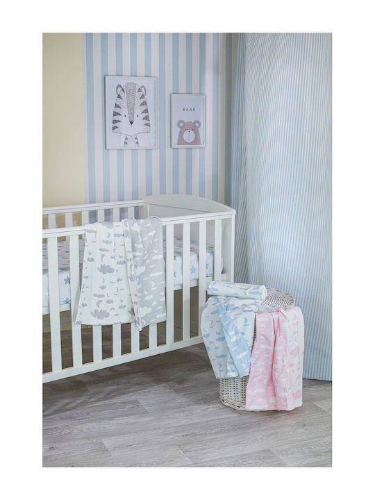 GM Home Pătură Pepinieră Swaddling Pături Baby Collection 03086 75x100 cm