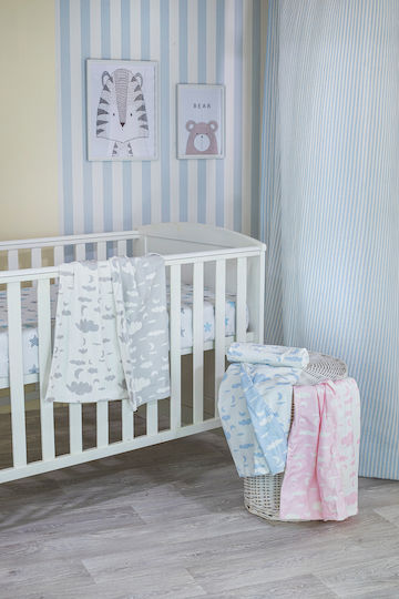 GM Home Baby Blanket Nursery Swaddling Blanket 03086 75x100cm