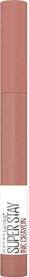 Maybelline Superstay Ink Crayon Long Lasting Pencil Lipstick Matte Pink 1.5gr