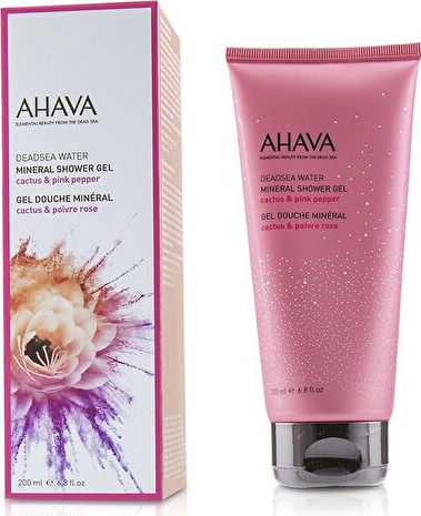 Ahava Минерал Кактус И Розов Пипер Душ Гел С Алое Вера И Аромат Мечка 200мл