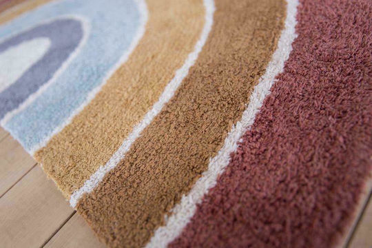 Little Dutch Rainbow Pure & Nature Παιδικό Χαλί Βαμβακερό Πολύχρωμο 80x130cm Little Dutch Rainbow Pure & Nature Παιδικό Χαλί Βαμβακερό Πολύχρωμο 80x130cm