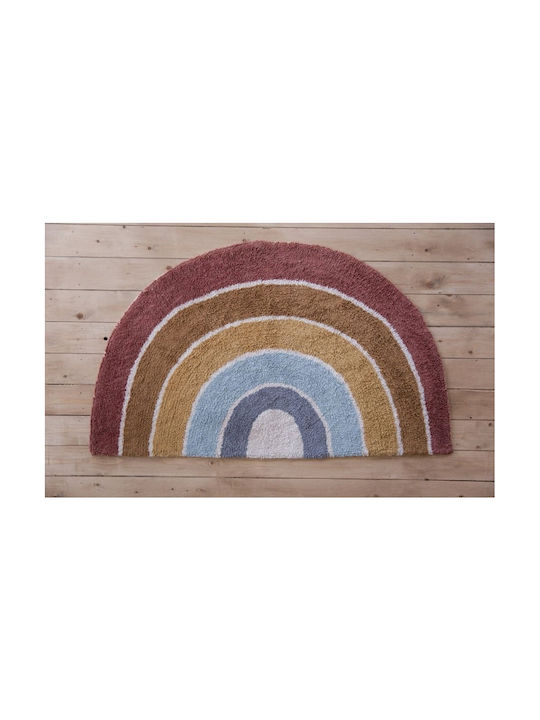 Little Dutch Rainbow Pure & Nature Детско килимче Памучно Многоцветен 80x130см