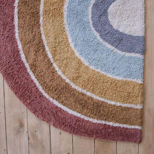 Little Dutch Rainbow Pure & Nature Παιδικό Χαλί Βαμβακερό Πολύχρωμο 80x130cm
