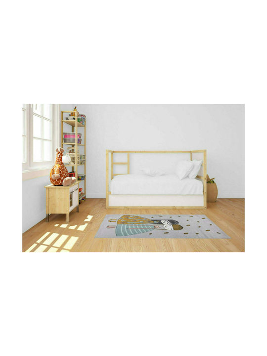 Ezzo A856AJ8 Kinder Teppich Gray 160x230cm Dicke 9mm