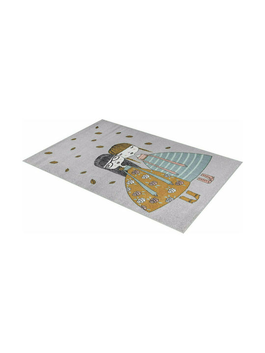 Ezzo A856AJ8 Kinder Teppich Gray 160x230cm Dicke 9mm