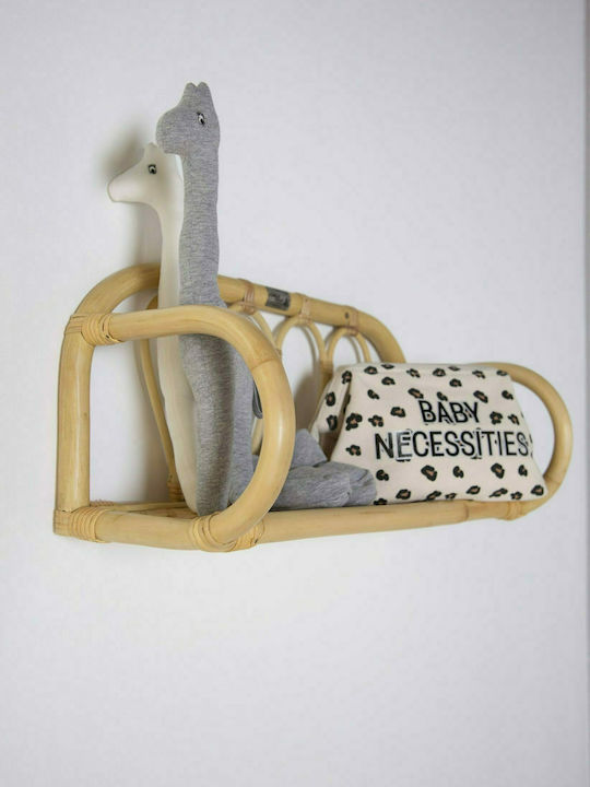 Kinderregal Wandhalterung Beige 53x23x23cm