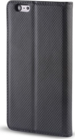 Книга Изкуствена кожа Черен (Huawei P Smart Pro)