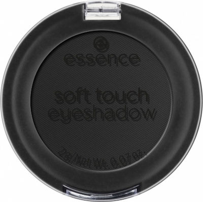 Essence Soft Touch Fard de Pleoape Matifiant Formă Solidă 06 Pitch Black 2gr