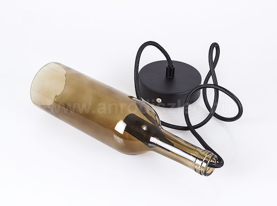 V-TAC Bottle Hängelampe Beige mit Fassung E14, E.14