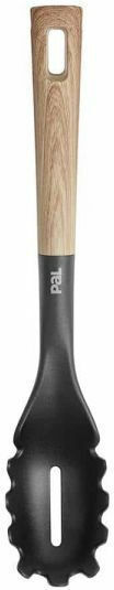 Pal Bambus Servierlöffel Nudeln Tef Sieb aus Nylon Schwarze 34cm