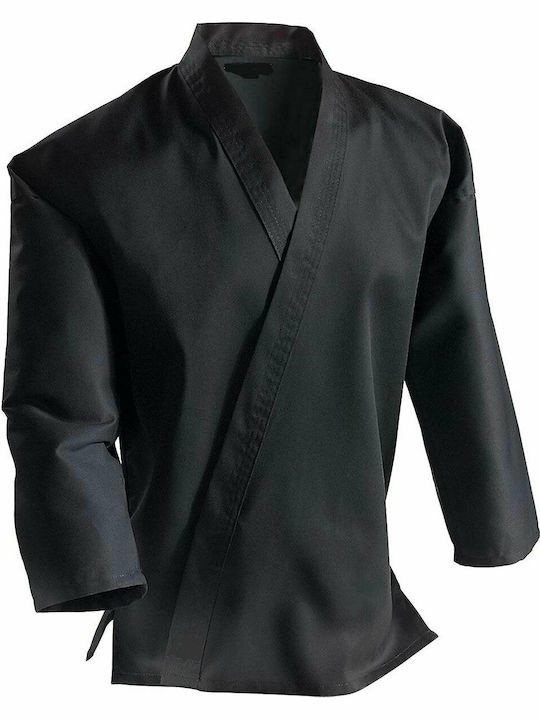 Karate Uniform Black Storm Athletic 8oz Black