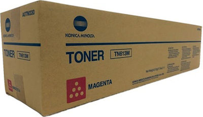 Konica Minolta TN-613M Toner Laser Printer Magenta 30000 Pages (A0TM350)