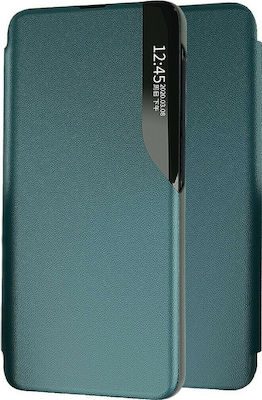 Ancus Smart Flip Synthetic Leather / Plastic Book Green (iPhone 12 / 12 Pro)