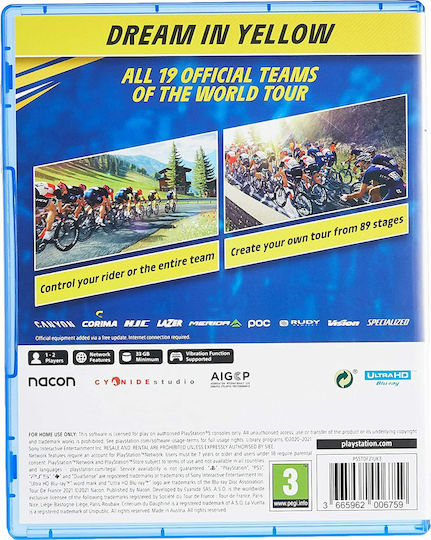 Tour De France 2021 PS5 Game