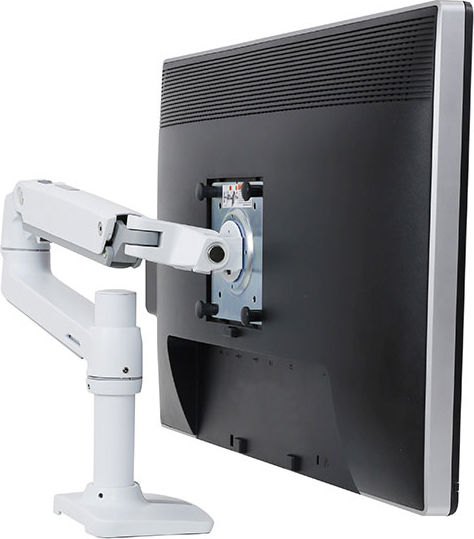 Ergotron LX Desktop Stand Monitor up to 32" with Arm White