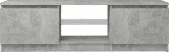 Stand TV Cu Iluminare LED Gri L120xA30xÎ35,5cm