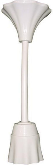 Eurolamp Κρεμαστό Φωτιστικό Λευκό 6x147εκ. Eurolamp Κρεμαστό Φωτιστικό Λευκό 6x147εκ.
