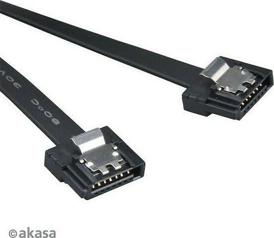 Akasa Akasa Festplattenkabel 7-Pin SATA III - 7-Pin SATA III 0,15cm Schwarzes