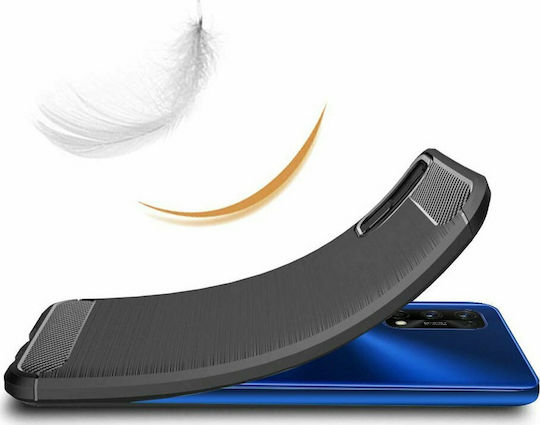 Powertech Back Cover Σιλικόνης Μαύρο (Realme 7 Pro)