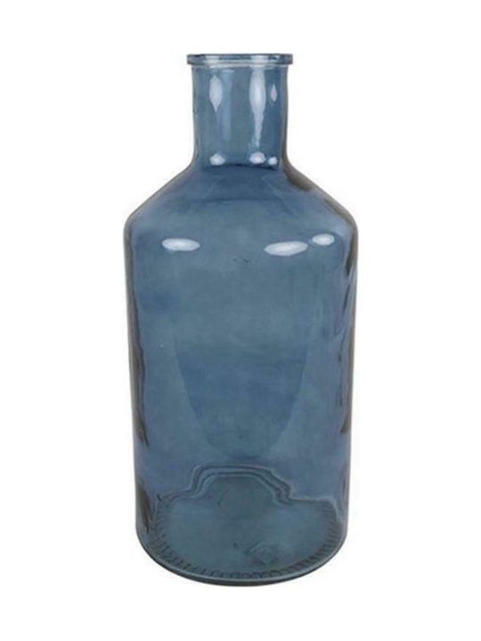 Atmosphera Decorative Vase Blue 24x24x52cm