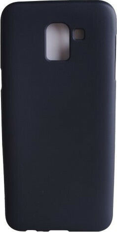 matt Back Cover Silicone 1.2mm Black (Galaxy J6)
