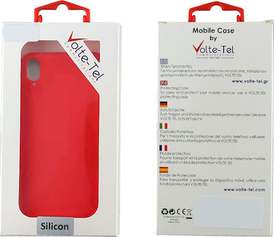 Volte-Tel Camera Guard Back Cover Σιλικόνης Κόκκινο (Galaxy A22 5G)