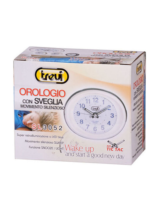 Trevi Επιτραπέζιο Ρολόι με Ξυπνητήρι SL 3052