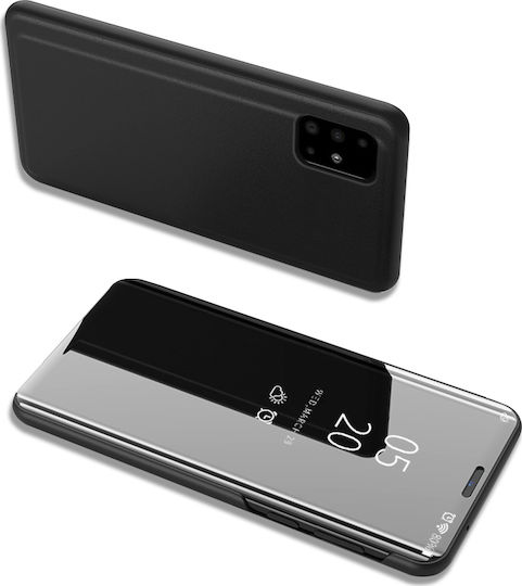 Hurtel Clear View Book Μαύρο (Galaxy A71)