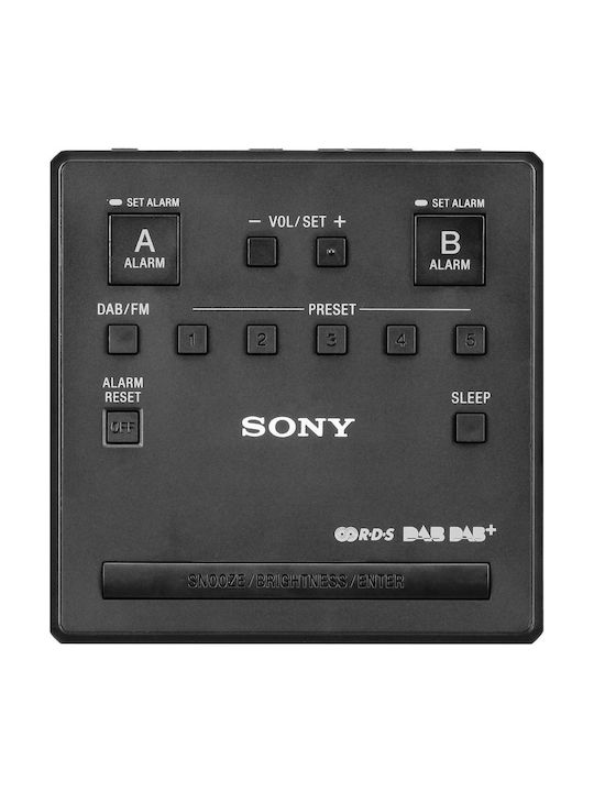 Sony Настолен Часовник с Аларма & Радио XDR-C1DBP